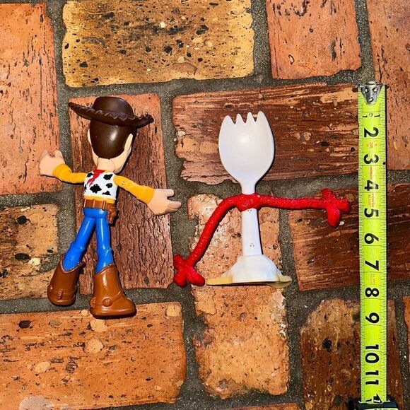 Toy Story woody forky bendable figures - Picture 2 of 3